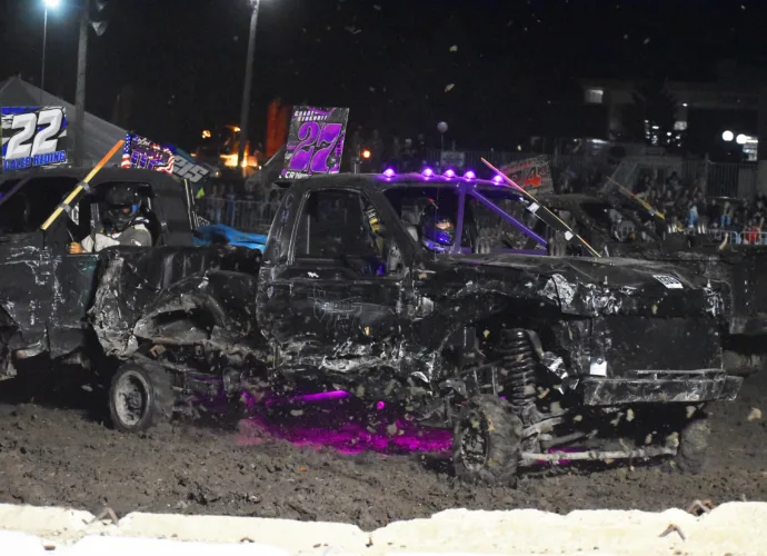 Demo derby begins at fairgrounds